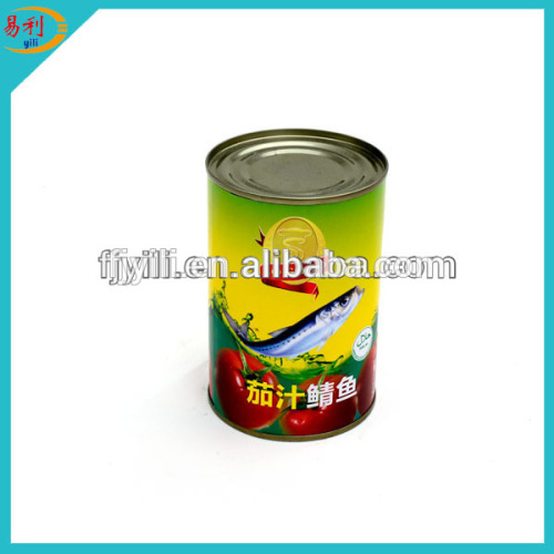 Mackerel canned in chilli tomato sauce