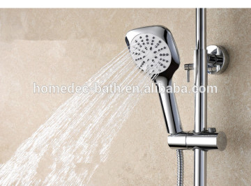 plastic black nozzle bath shower hand shower head