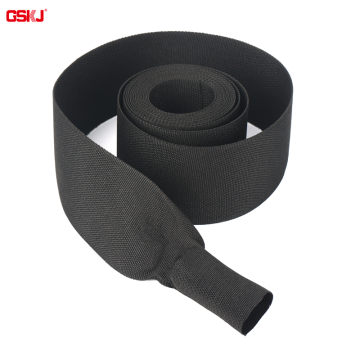 커넥터 보호를위한 꼰 열 수축 슬리브