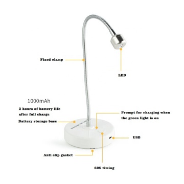 2025 Portable Rechargeable Wireless Nail Lamp Curing LED Nail Lamp