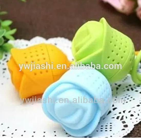Tea balls,Rose shaped silicone tea infuser,tea ball wholesale