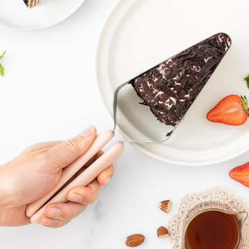 YIGO Cake Cutter: Stainless Steel Double-Handled Cake Knife and Server