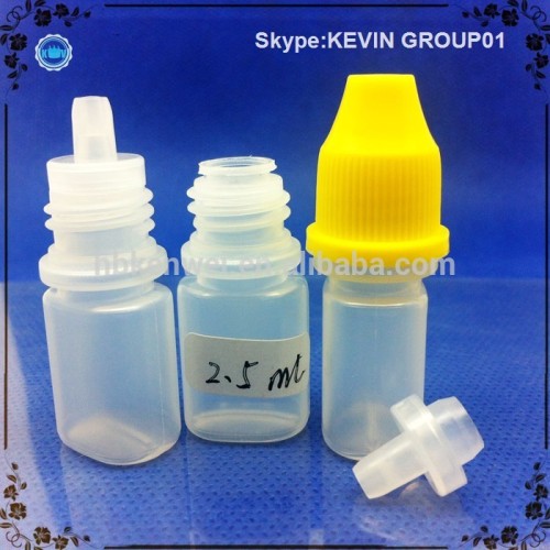 best service ldpe plastic eye dropper bottle 2.5ml squeezable eye dropper bottle e liquid bottle