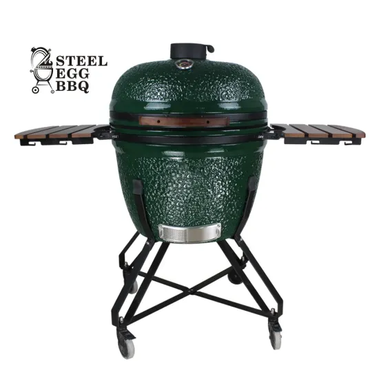 SEB KAMADO Bbq Smoker Grill for Outdoor Ceramic Smoker Kamado Grill 26 Inch