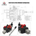 Zda-L15 Hydraulic Multi-way Directional Manual Control Valve