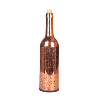 Bouteille en verre de verre avec lumière LED