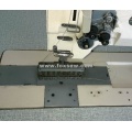 Máquina de coser de puñetazo de triple aguja triple de brazo largo