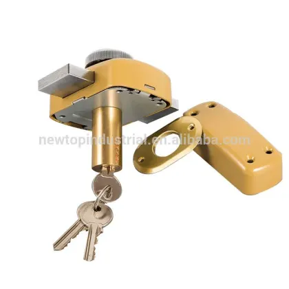 Door anti theft lock free sample hardware rim door locks
