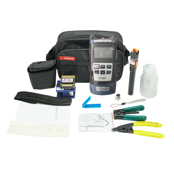 Kit de herramientas de fibra FTTH: alicates OPM 10MW VFL FC-6S Cleaver &amp; Stripper