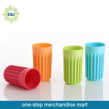 Colorful Plastic Toothbrush Holder Cup