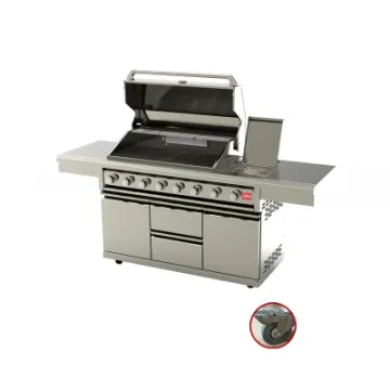 Outdoor Barbecue Kitchen Wholesale Gas Grill with 8 Burners