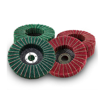 Roue de polissage non tissée de 3 pouces pour le métal