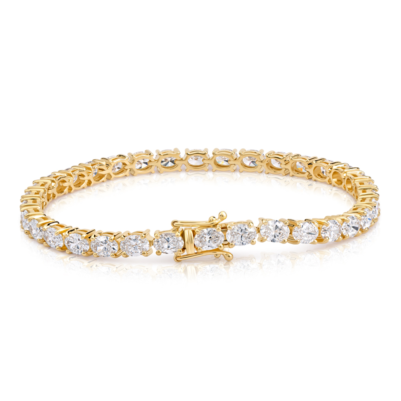 lab created tennis bracelet