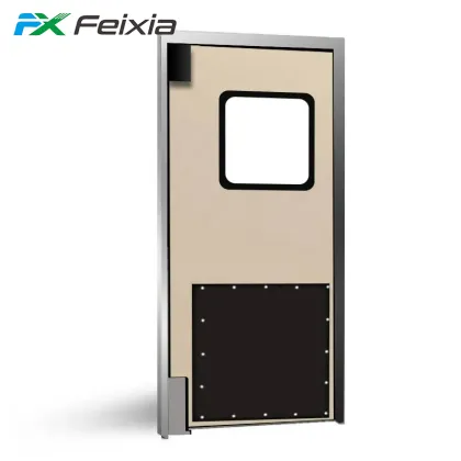 Industrial Kitchen Restaurant 304 Stainless Steel Anti-Collision Door