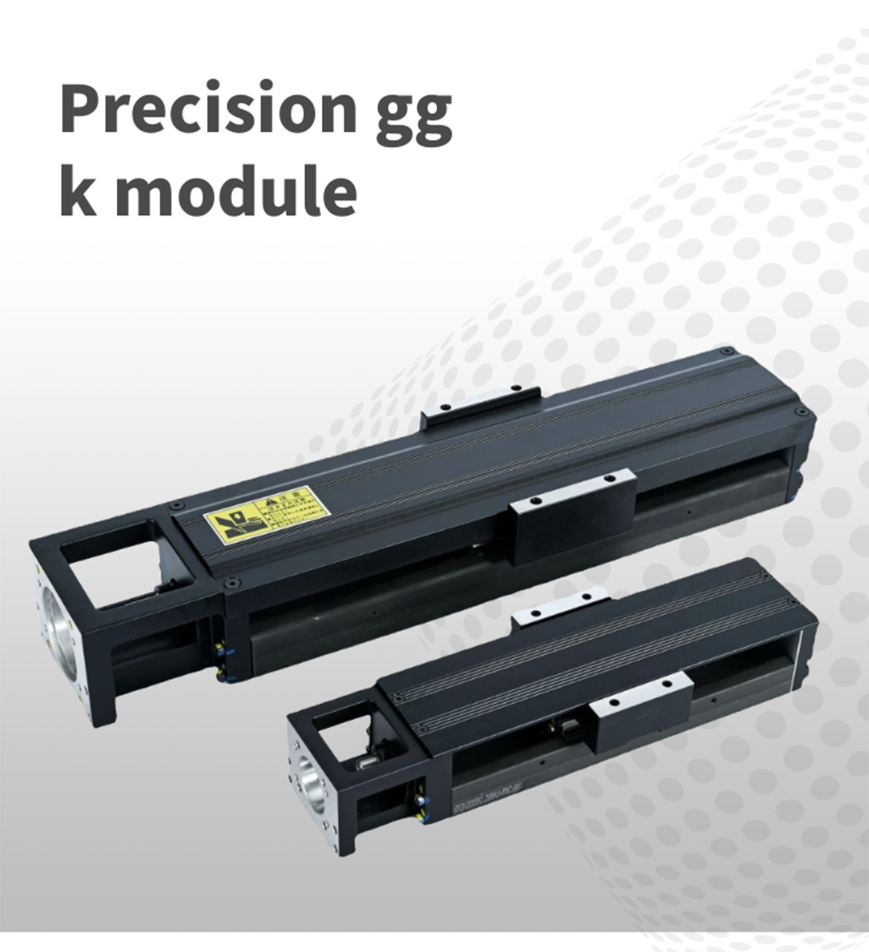 Linear Guide with Cover for Single-Axis Manipulator