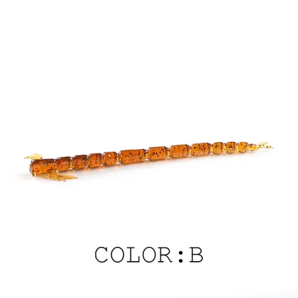 Blood Teenz Larva Soft Bait Luya Crazy 55mm/80mm Swing Larva