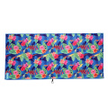 Custom microfiber double sided printed pattern beach towel