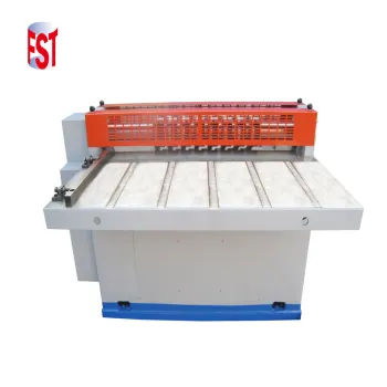 Semi-automatic Tin Can Sheet Circular Slitting Machine GTIB-15 with 16 Cutting Knives