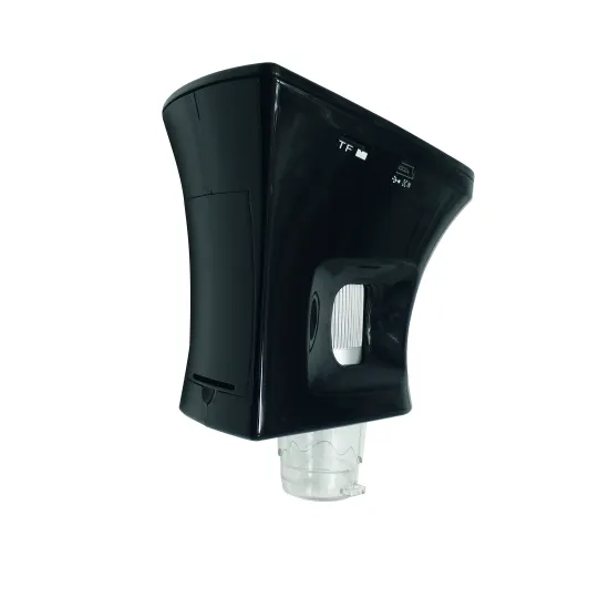 LED Illuminated LCD Black Microscope Digital Camera 20-500X