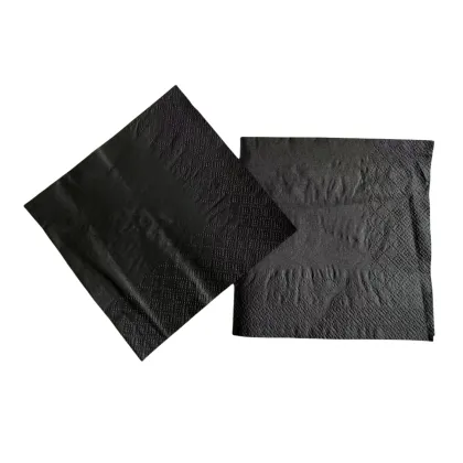 Black Color Paper Napkin