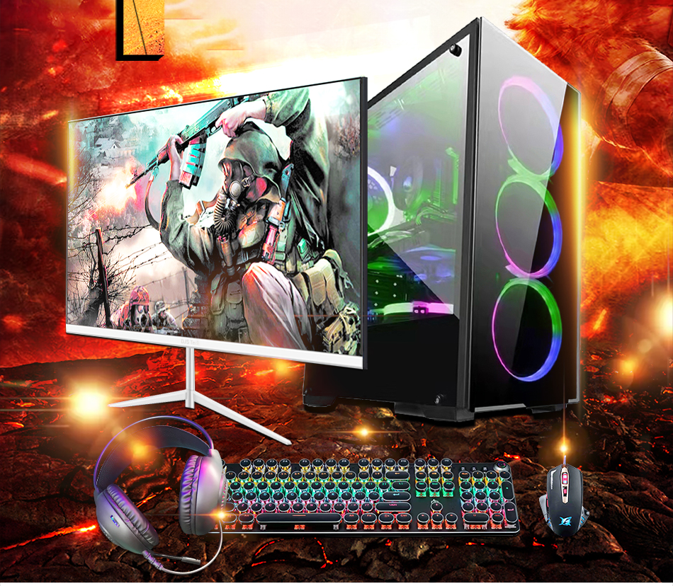 a complete set of gaming consoles