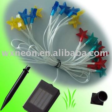 led solar christmas decorative string light different shapes