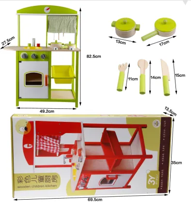 wooden Kitchen toy Pretend toys kids toy