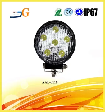 Automobiles & Motorcycles Headlights Driving Light 12V 18W Led Round Work Light