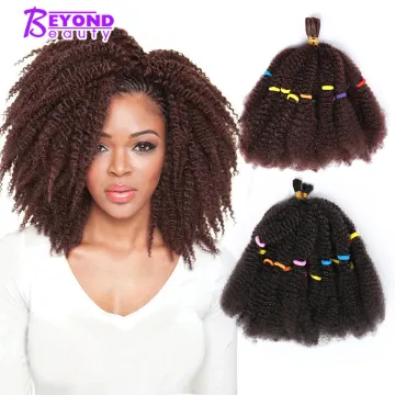 marley Hair twist crochet afro short kinky synthetic hair braiding hair Marley Braids for afro women