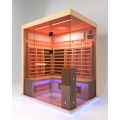 Salão de sauna de infravermelho distante para cinco pessoas