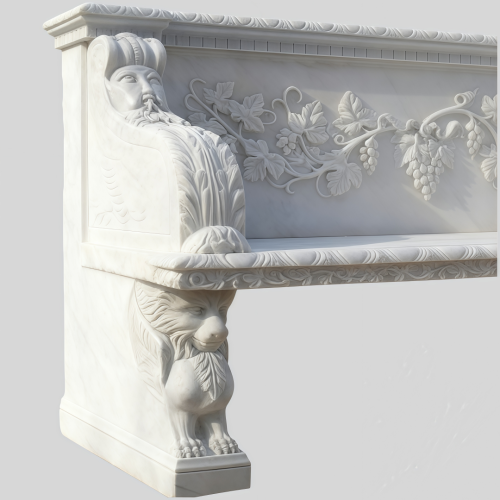 Luxury Outdoor Marble Table and Chair Set