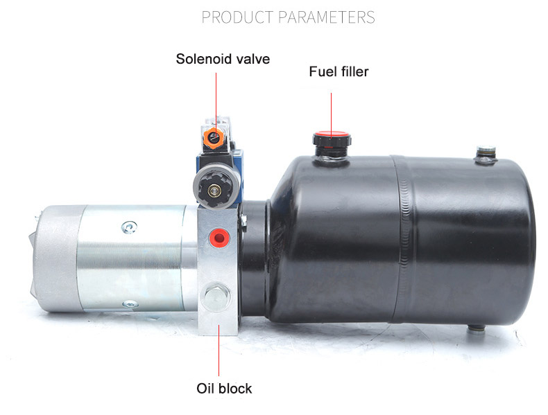 dc hydraulic pump