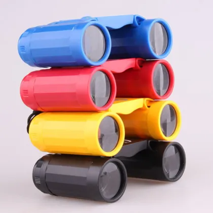 Custom 2.5x26 Magnification Toy Binocular Telescope for Kids - Promotional Children's Telescope Binoculars