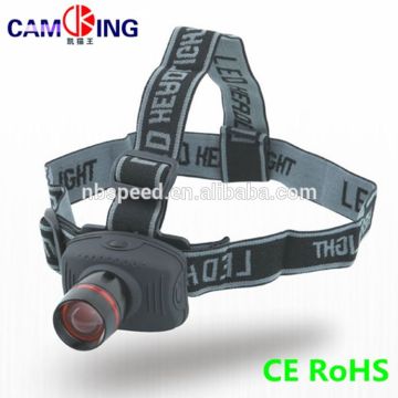 3W CREE LED Headlamp with Zoom Function,3xAAA Batteries,Zoom led Headlamp