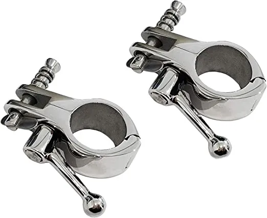 Quick Release Stainless Steel 316 Bimini Top Clamp for Marine Boats