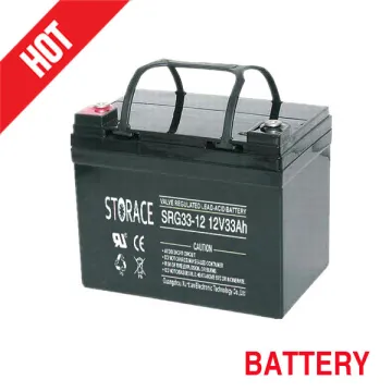 gel battery for scooter 12v 33ah long life battery