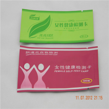 Customized laminated material Plastic Bag with Tear