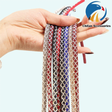 Crystal Diamond Shoelace Strips for Stylish Footwear