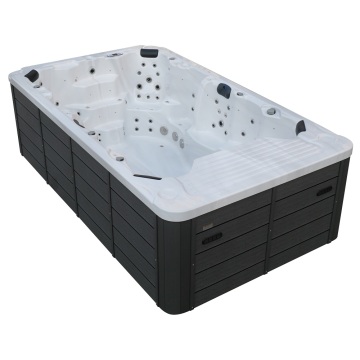 Smart outdoor 11-person endless swimming pool