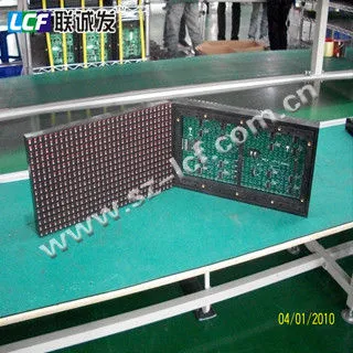 Rear Ip54 Outdoor Advertising Led Display Modules Boards / Ph10mm Advertising Media Display Modules