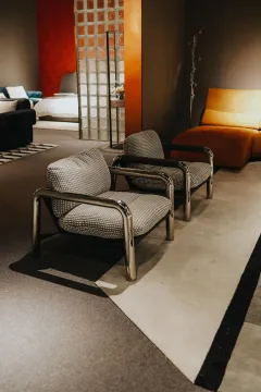 Modern Dot Accent Lounge Chair