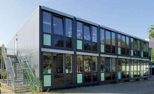 Nieuw ontwerp Shipping Container House te koop