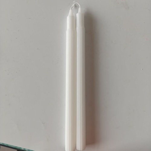 Fluted Candle White Making Church Dinner South Africa