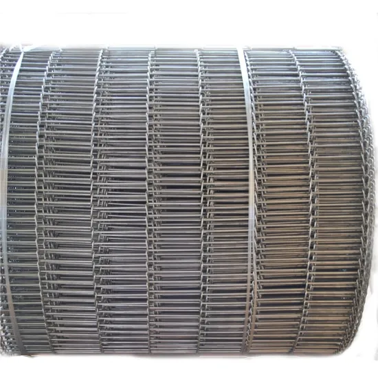 China Manufacture Silver Stainless Steel Metal Mesh Conveyor Belt for Egg Conveying