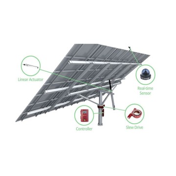 Single Axis Solar Panel Tracker Mount Bracket