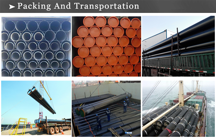 welded pipe transportation