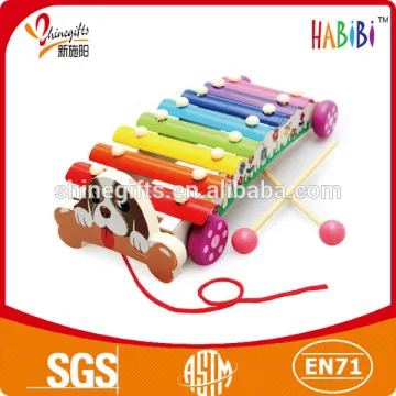 cut dog xylophones for child