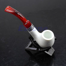 1pcs New Tobacco Smoking Pipe - Durable Classical Cigar Pipe with Rubber ring best deal