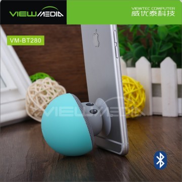 New cheap mushroom kids gift cartoon small Bluetooth sucker speaker