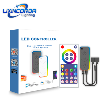 Tuya Smart Lifeアプリ制御12V RGB WiFi LED DIMMERを使用してIRリモート